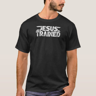 Camiseta Jesus Trained God Family Wrestling Tee Christian W