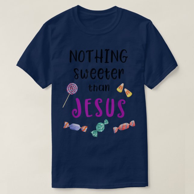 Camiseta Jesus Trunk Or Treat Candy  (Frente do Design)