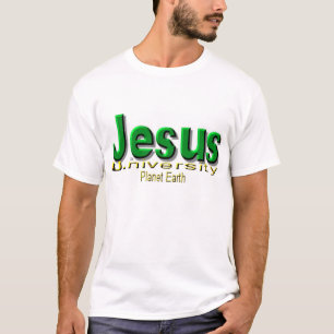 Camiseta Jesus U. (universidade) do "terra planeta "