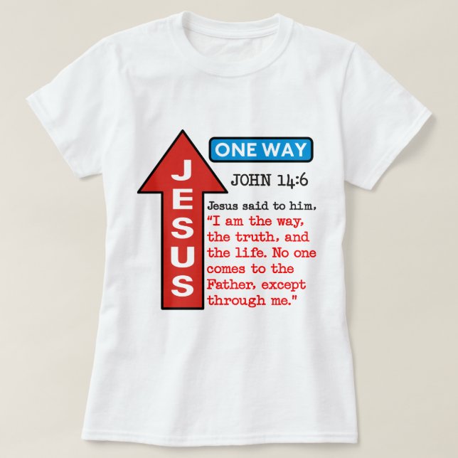 CAMISETA JESUS - UMA MANEIRA (Frente do Design)