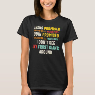 Camiseta Jesus V Odin Pessoas Despertadas V Gigantes de gel