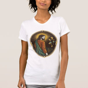 Camiseta Jesus Vidro Quebrado Pista de Dança Festa Clube de