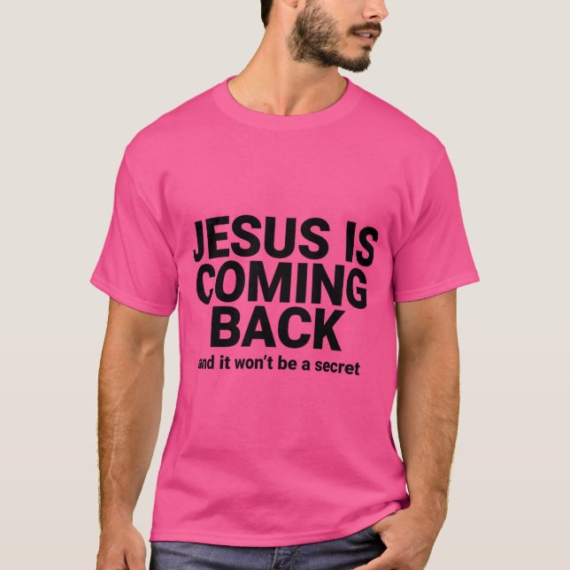 Camiseta Jesus Voltando (Frente)