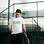 Camiseta Jesus way,life, truth T-shirt<br><div class="desc">Simple,  stylish christian quote "Jesus is way, life,  truth T-shirt" in mixed calligraphy & minimalist typography. This trendy,  modern faith design is the perfect gift and fashion statement. #christian #religion #scripture #faith #bible #jesus</div>