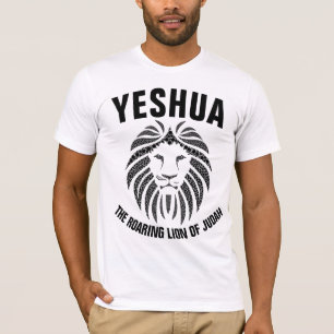 Camiseta JESUS YESHUA O LÍON ROARING DE JUDAH T-Shirts
