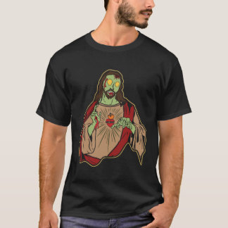 Camiseta Jesus Zumbi Ressuscitado Domingo de Páscoa Religio