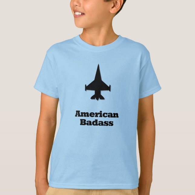 Camiseta Jet American Badass (Frente)