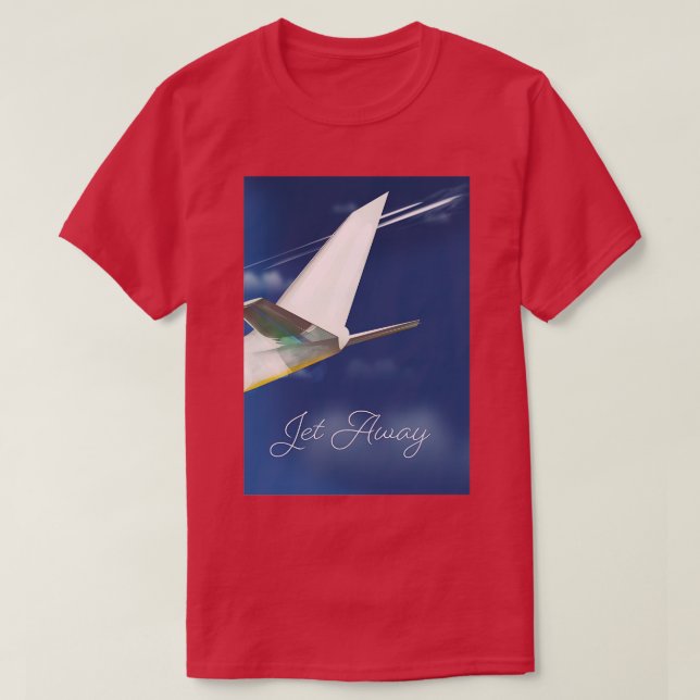 Camiseta Jet Away (Frente do Design)