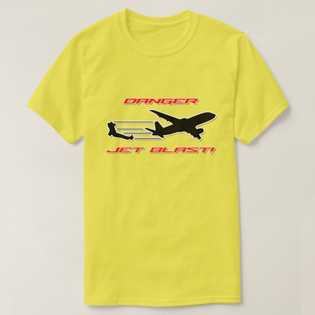 Camiseta Jet Blast T-Shirt (Frente do Design)