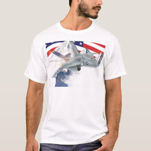 Camiseta Jet de caça americano