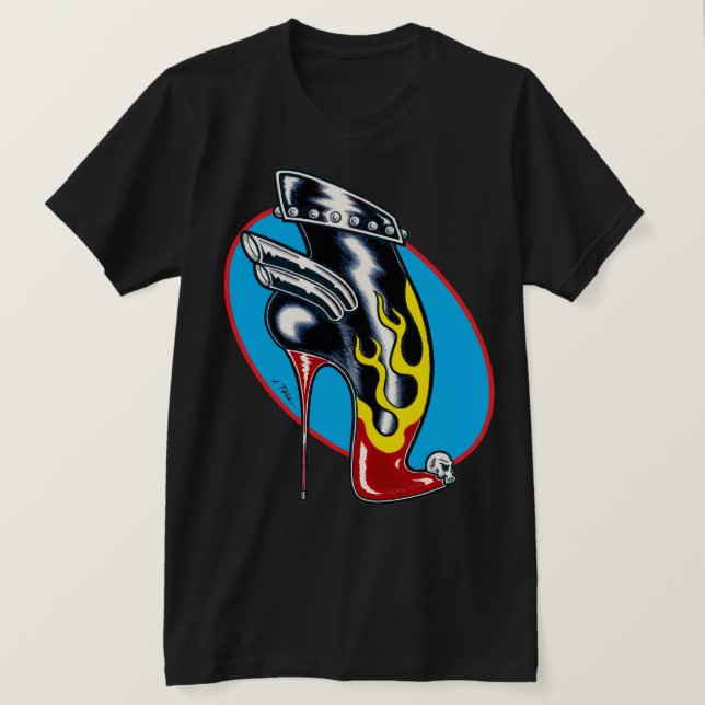 Camiseta Jet Latex™/Jet Boot (Frente do Design)