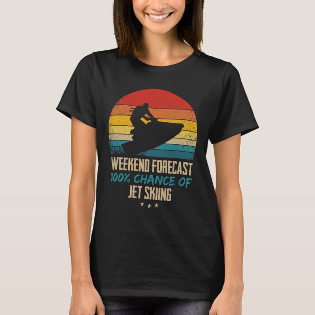 Camiseta Jet Ski - Engraçado Jetski (Frente)