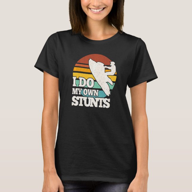 Camiseta Jet Ski Eu Faço Minhas Próprias Pedras Jet Skiing (Frente)