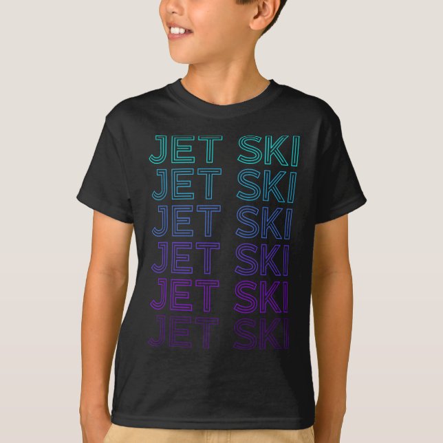 Camiseta Jet Ski Jet Ski Retro  (Frente)