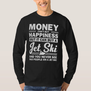 Camiseta Jet Ski Para Esquiador De Esporte Aquático Homens