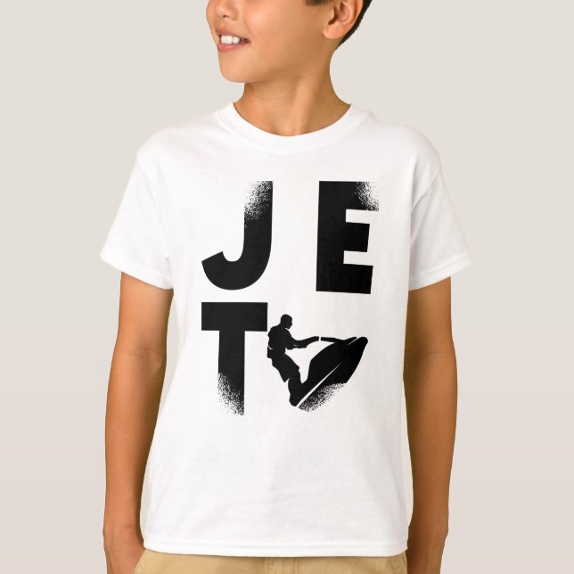 Camiseta Jet Ski Rider Water Sports Jetski Jet Skiing (Frente)