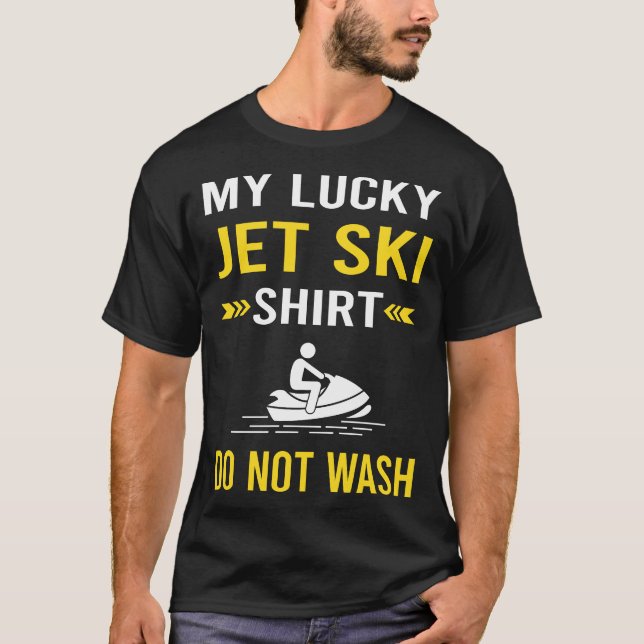 Camiseta Jet Ski Skiing Water Patinete Personal Watercraft (Frente)