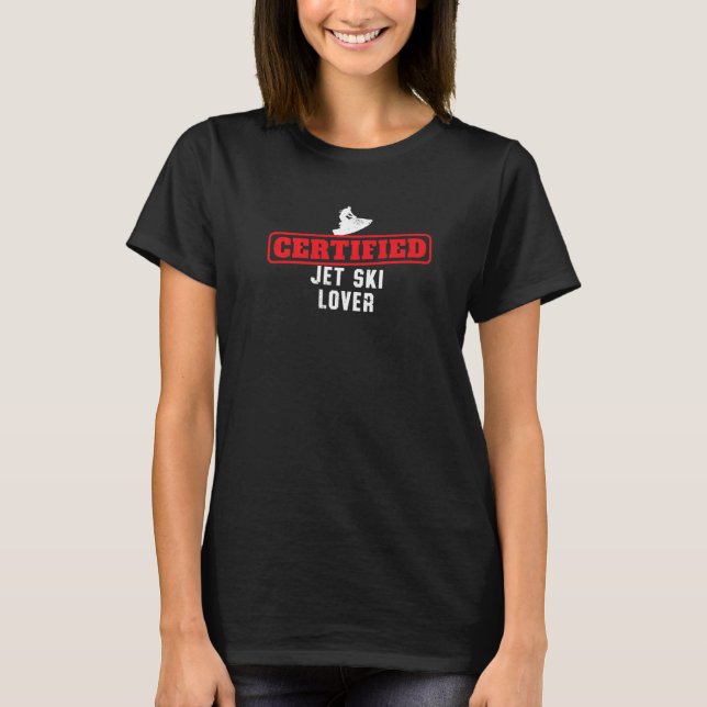 Camiseta Jet Ski Vintage Lake Life (Frente)