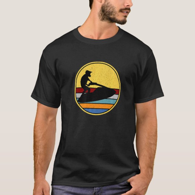 Camiseta Jet Ski Water Sports Jet Boat Beach Water Ski Jet (Frente)
