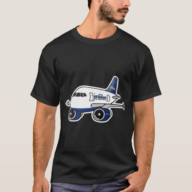 Camiseta Jetblue A320 (Frente)