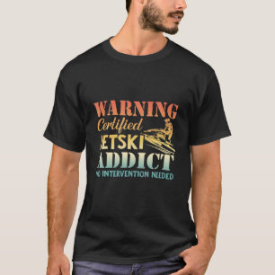 Camiseta Jetski Addicto Certificado - Motor PWC para Motori