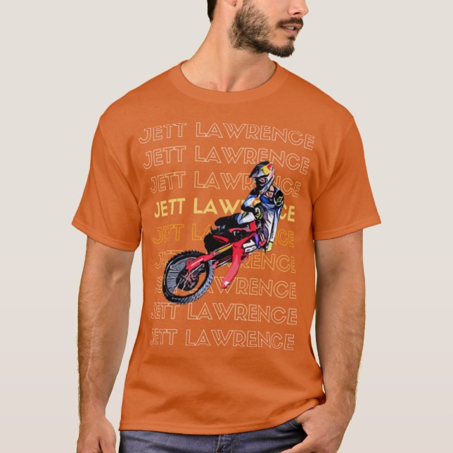 Camiseta Jett Lawrence vintage (Frente)