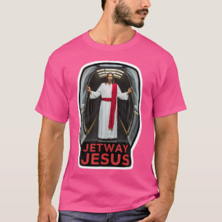 Camiseta Jetway Jesus Humorous E Irreverente Viagem