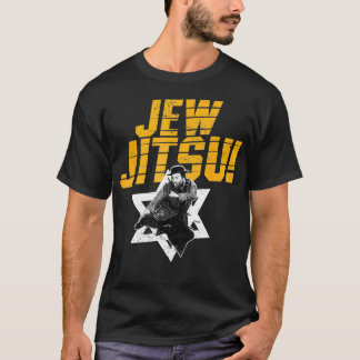 Camiseta Jew Jitsu Engraçado Artes Marciais Judaicas Rabbi 