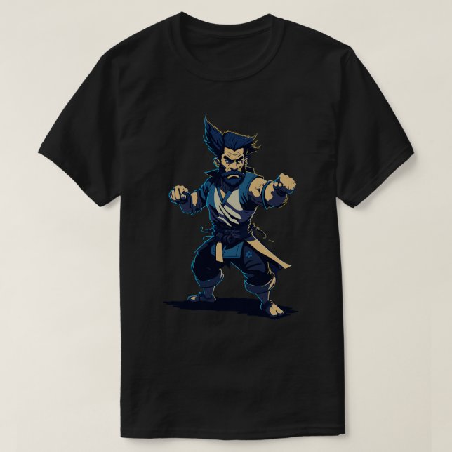 Camiseta Jew Jitsu Humor (Frente do Design)