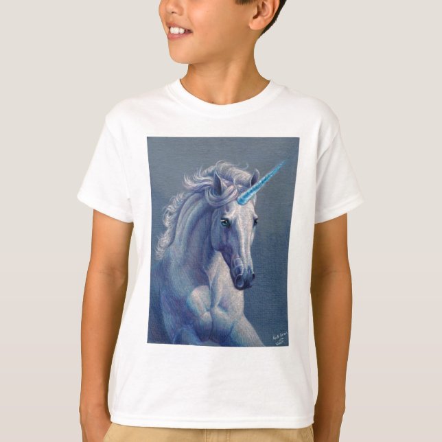 Camiseta Jewel o unicórnio (Frente)