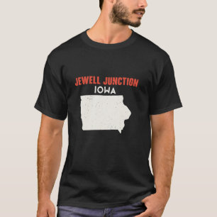 Camiseta Jewell Junction Iowa EUA State America Viagem Iowa