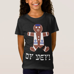 Camiseta Jewerpão Man Oy Vey Oh Snap Cookie Engraçado