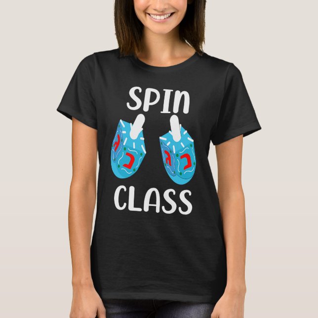 Camiseta Jewish Spin Class Hanukah (Frente)