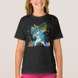 Camiseta Jewnicorn Funny Hanukkah Unicorn<br><div class="desc">Incrível Jewnicorn Engraçado Judeu Unicórnio Hanukkah Jew Tee para aqueles que amam falar Idíche ou Feriado Hebraico Felicidades Dia de Ação de Graças comendo latas com sua família</div>