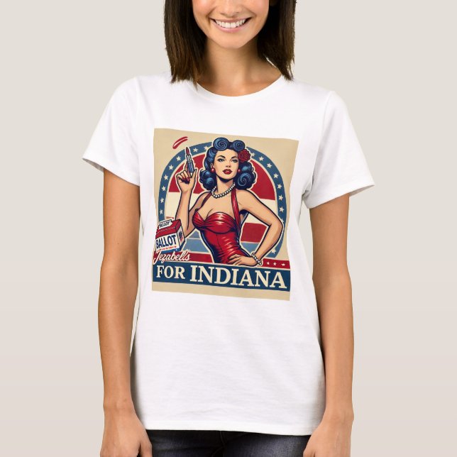 Camiseta Jezabels para Indiana (Frente)
