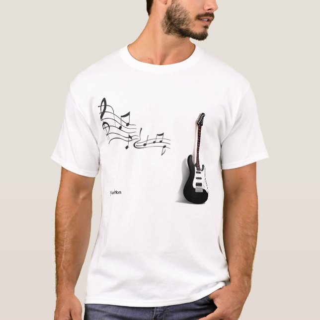 Camiseta jf co da guitarra… (Frente)