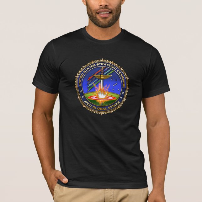 Camiseta JFCC para a greve e a integração globais (Frente)