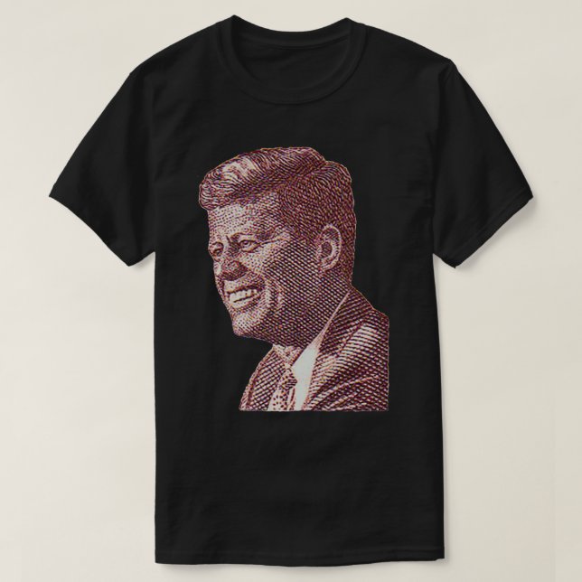 Camiseta JFK John F Kennedy 35º Presidente (Frente do Design)