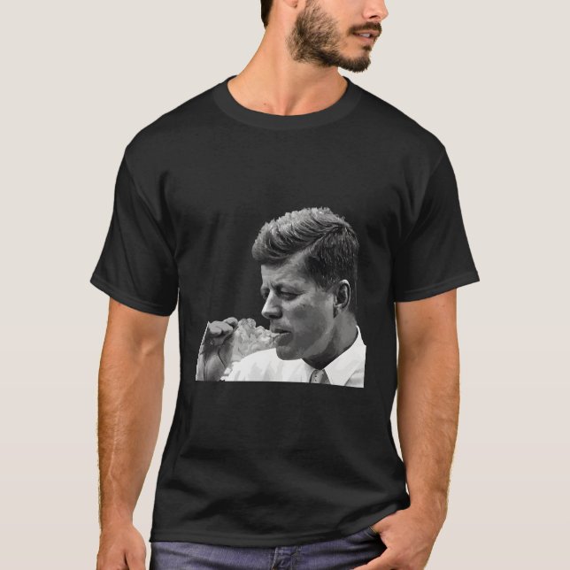 Camiseta Jfk John F Kennedy Cigar Smoker (Frente)