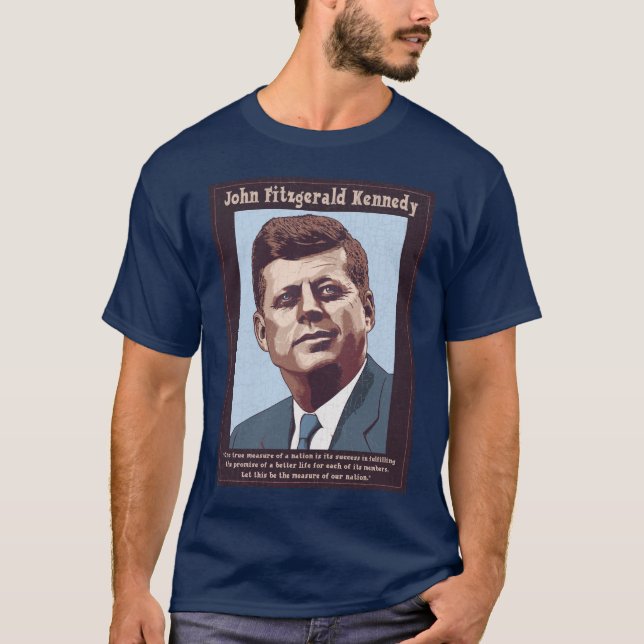 Camiseta JFK - Medida (Frente)