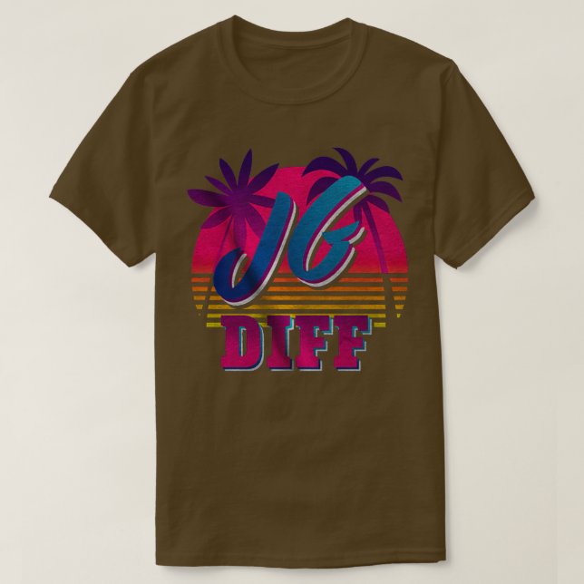 CAMISETA JG DIFF RETRO JUNGLE DIFERENÇA MELHOR JUNGLER WIN (Frente do Design)