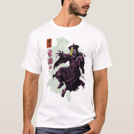 Camiseta Jiangshi Vampiro Saltador Chinês Mito Sombrio