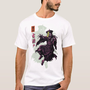 Camiseta Jiangshi Vampiro Saltador Chinês Mito Sombrio