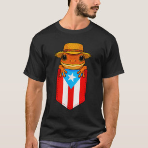 Camiseta Jibaro Coqui Sapo Porto Rico Bandeira Boricua Cket