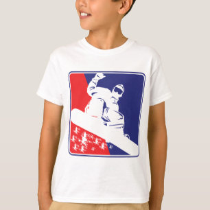 Camiseta Jiboia-Neve-Vermelha-Branca-e-Azul