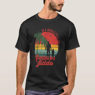 Camiseta Jiddo Avô Árabe - Árabe Avô Dia dos Pais