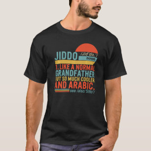 Camiseta Jiddo Noun Definição Avô Árabe Pai D