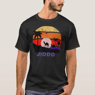 Camiseta Jiddo Retro Sunset Ocean Avô