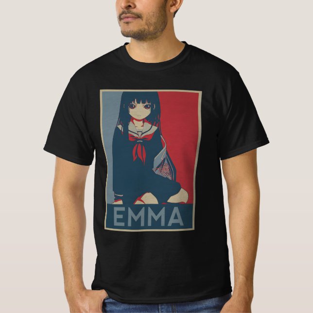 Camiseta Jigoku Shoujo Emma Ai (Frente)