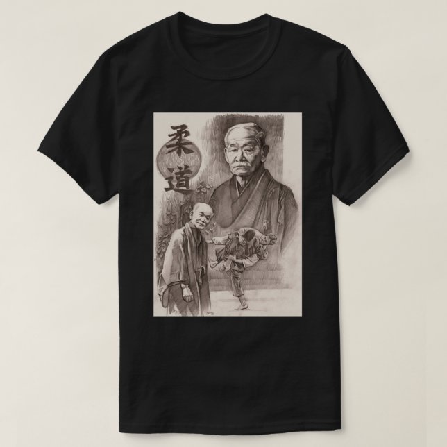 Camiseta Jigoro Kano Classic T Shirt (Frente do Design)